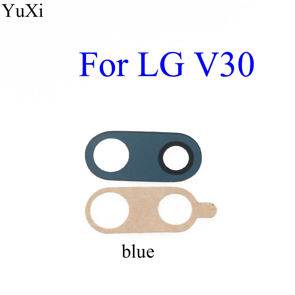 YuXi 1 компл./лот задняя камера объектив стекло для LG V30 H930 H933 с 3 м клейкая наклейка