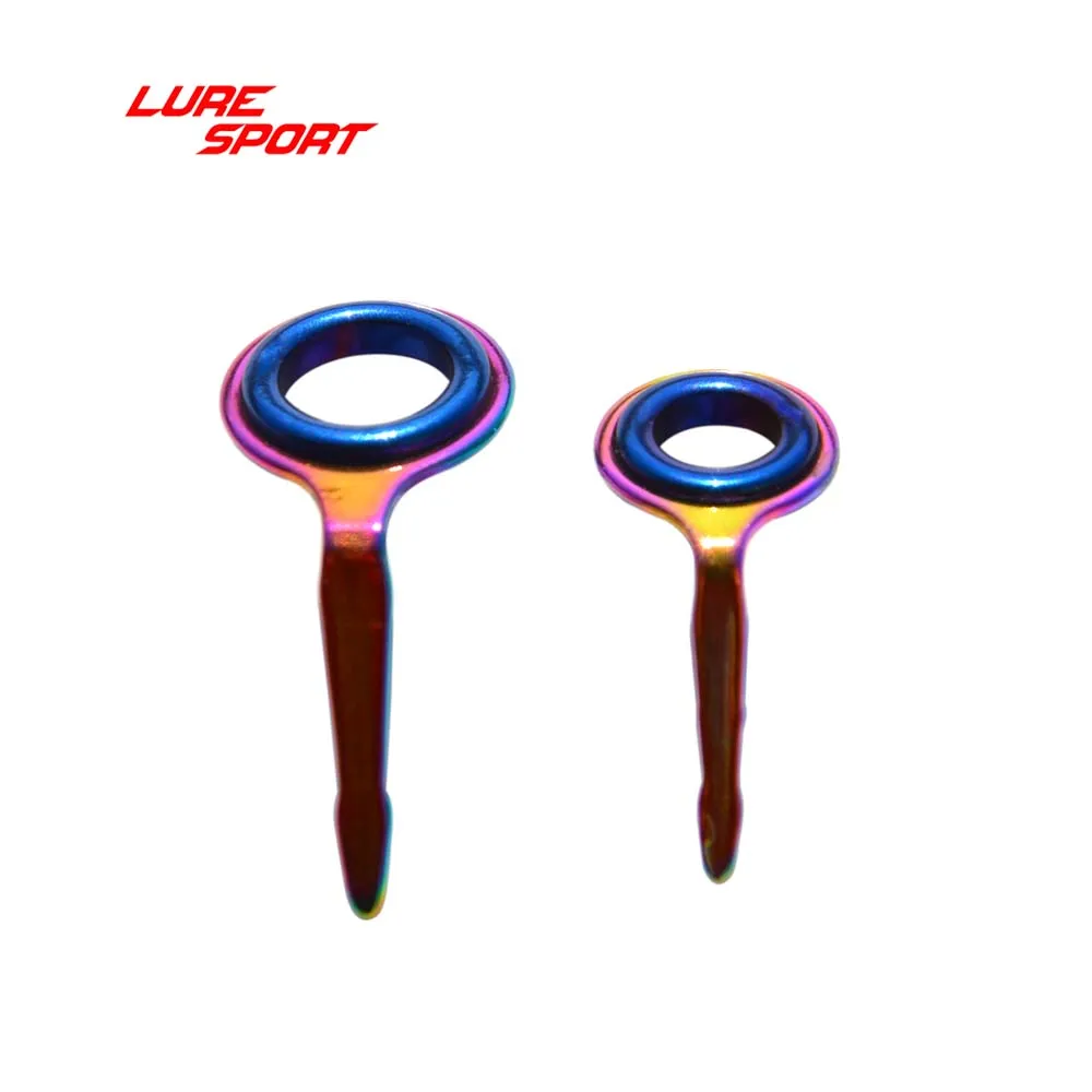 LureSport Радужная рама синее кольцо MK мини микро направляющая Чувствительная Удочка