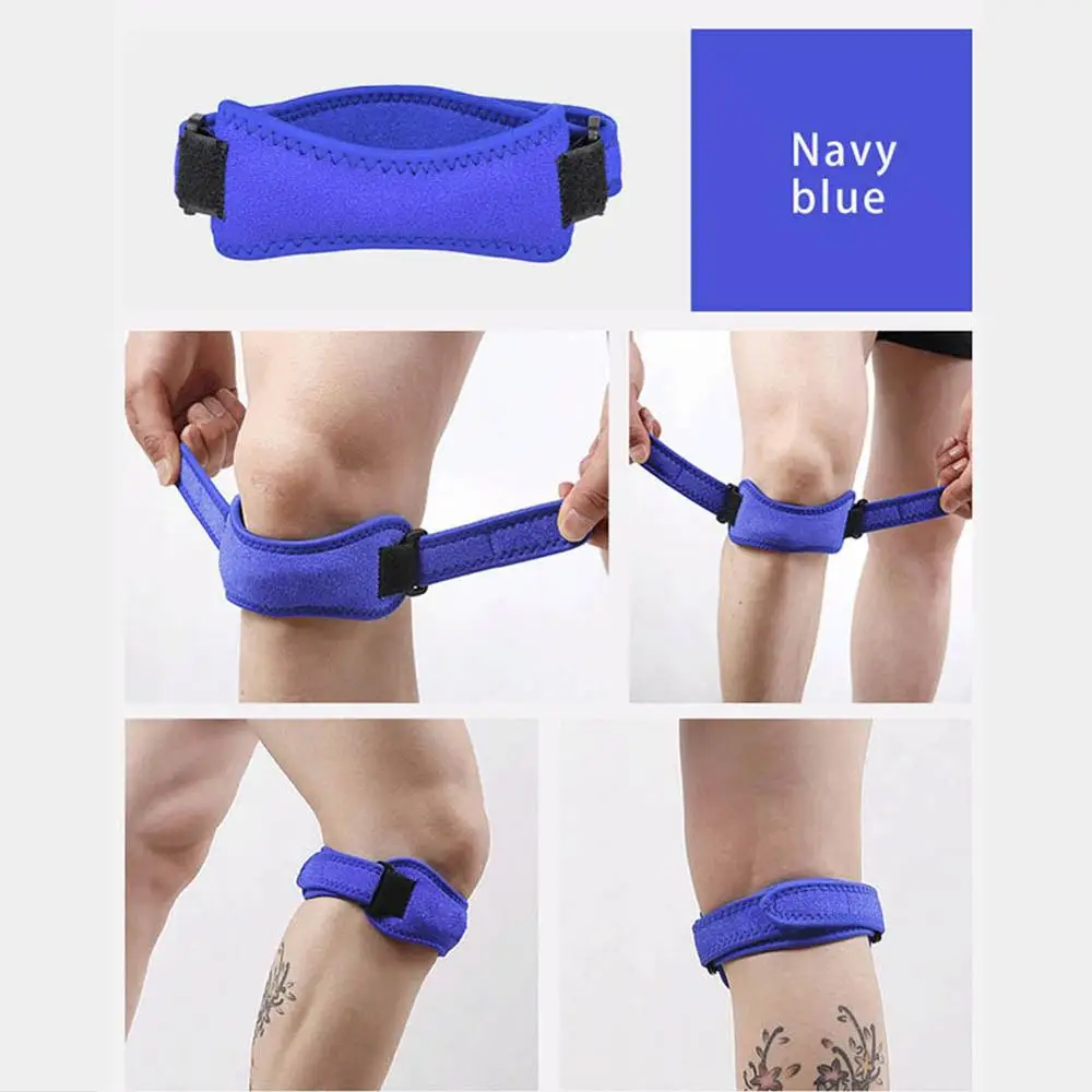 1 шт. регулируемый бандаж на колени Колено Надколенник поддержка для сухожилий