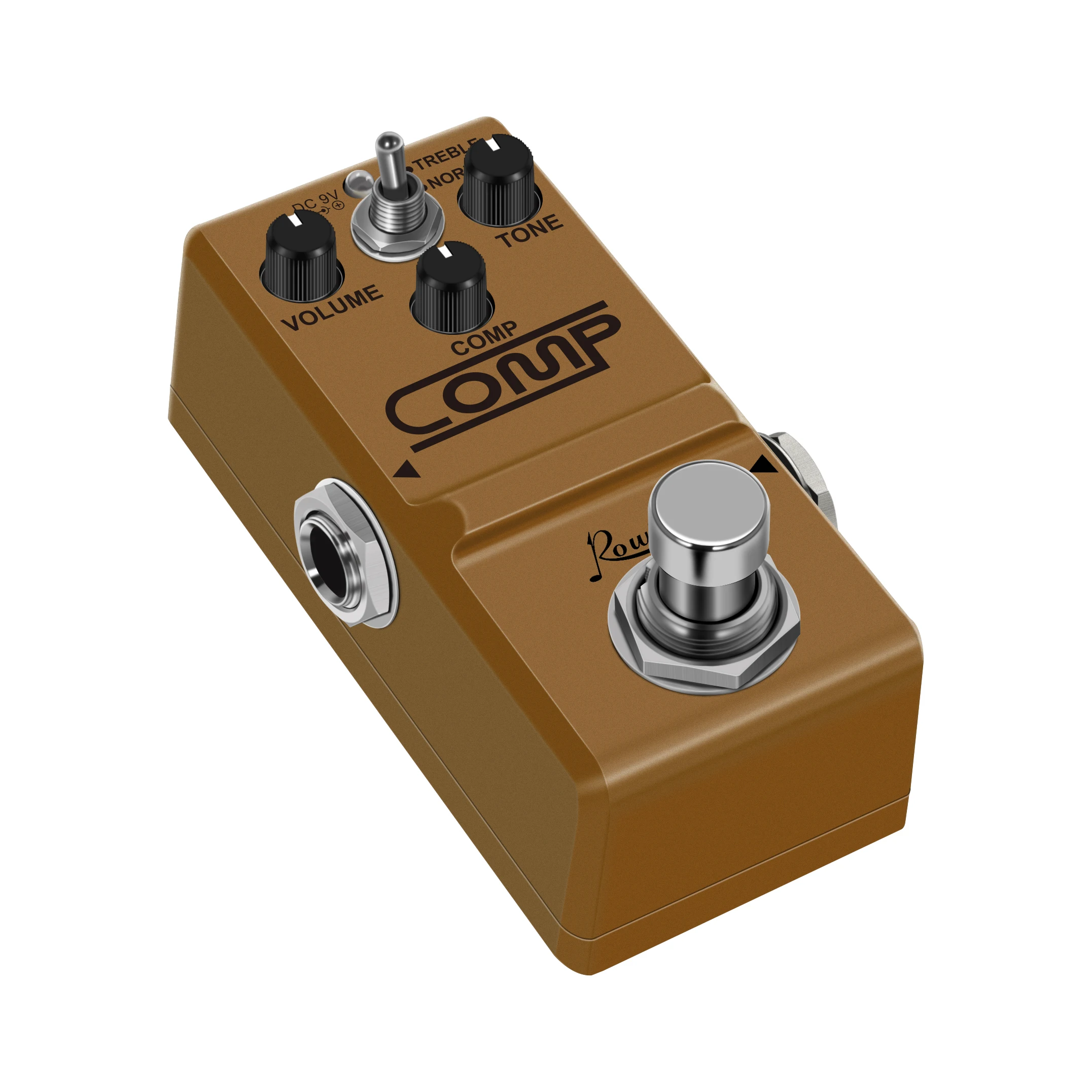 rowin ln 333 gitarre comp pedal mini analog kompresse wirkung pedale für elektrische gitarrist klassische optische komprimieren sound free global