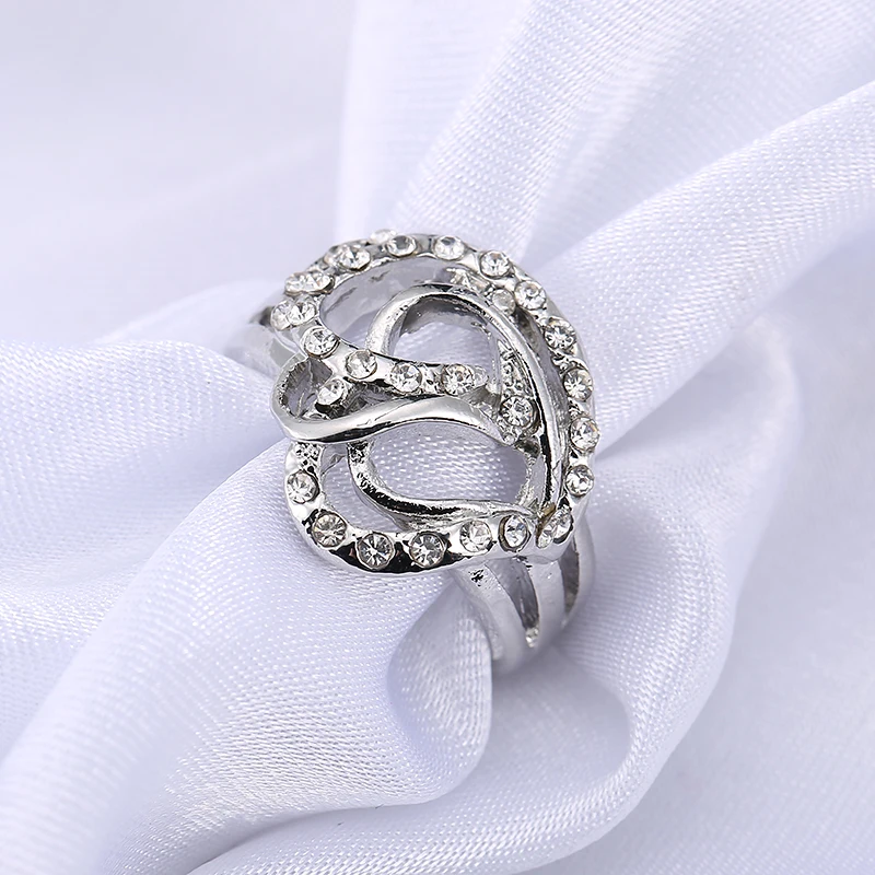 Комплект из колье серёг кольца и с розовым кристаллом|costume jewelry|fashion costume jewelryafrican