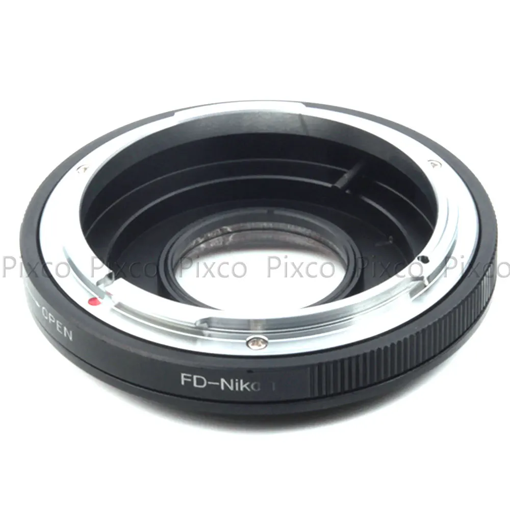PIXCO для FD-Nik крепление адаптера работает для Canon объектив FD для камеры Nikon(оптическое стекло