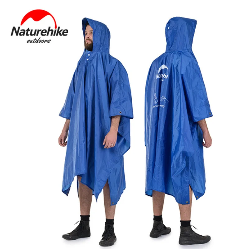 

Naturehike New 3 In 1 Multifunctional Raincoat Poncho For Hiking Fishing Mountaineering Poncho Rain Gear