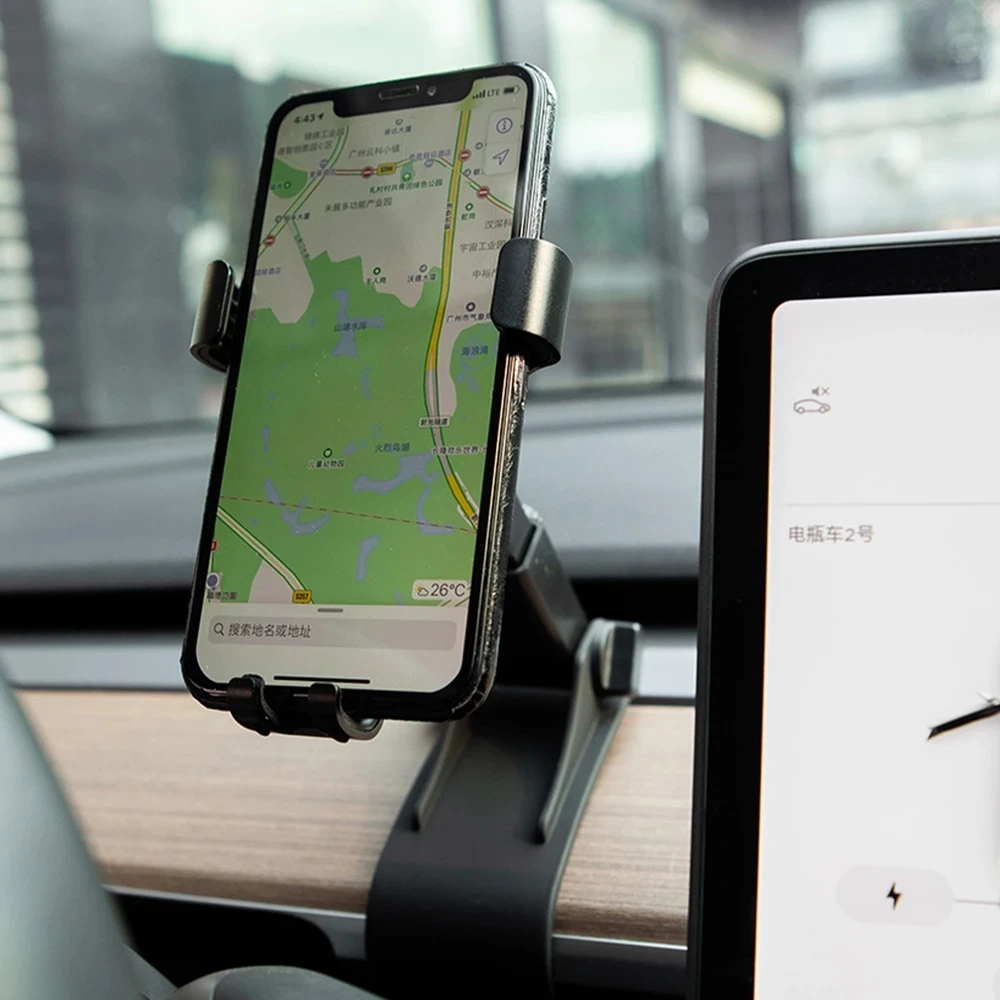 Универсальное крепление для телефона Tesla Model 3 аксессуары автомобильный