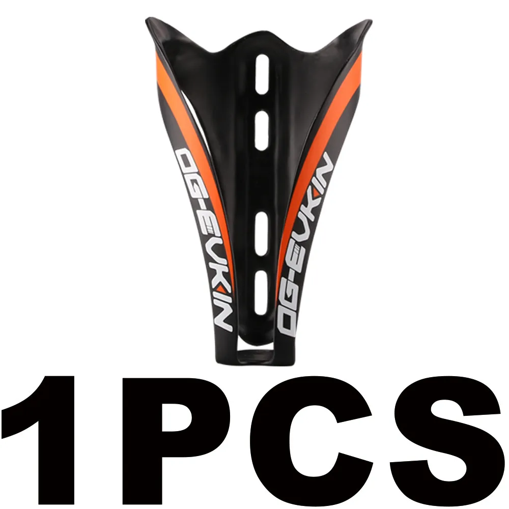 BC-005-Orange-1Pcs OG-EVKIN OG-BC005 карбоновая флягодержатель, Аксессуары для велосипеда, светильник, вес карбонового волокна, флягодержатель для воды, велосипедный держатель для напитков - Цвет: BC-005-Orange-1Pcs