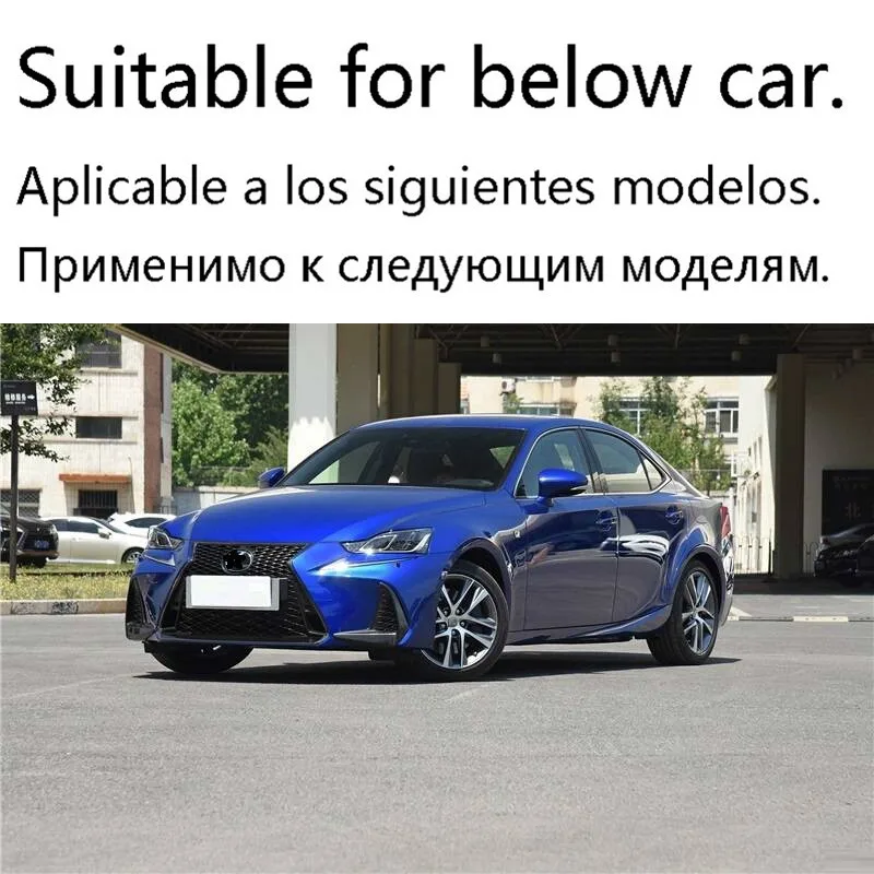 Automovil Auto Gear Outlet Air Conditioner Door Steering Wheel Interior Bright Sequins Sticker Strip 18 19 FOR Lexus IS series | Автомобили