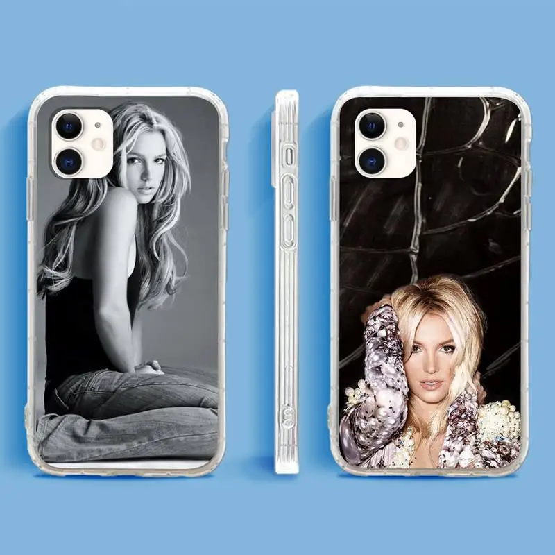 

Britney Spears Phone Case For Iphone SE 2020 6 6s 7 8 plus X Xr XS 11 12 13 Mini Pro Max Fundas Cover