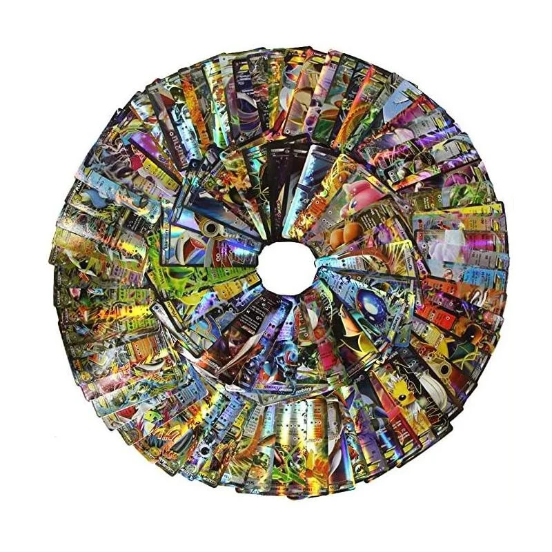

80 Ex Card + 20 Mega Card Playing Cards Cartoon Playing Game Cards Coated Paper Material 8.8*6.3Cm Suitable For All Ages Person