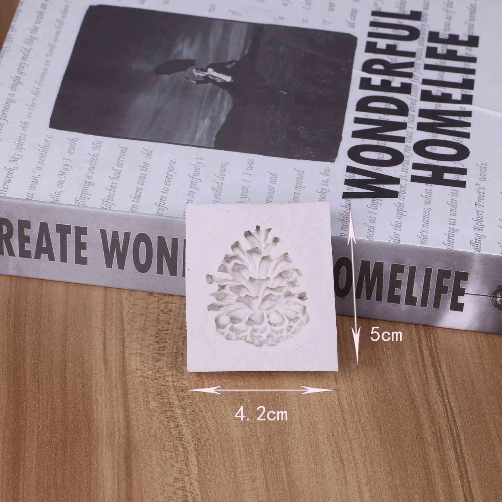 Силиконовая сосна орех помадка форма торта в форме 3D шоколадные кондитерские