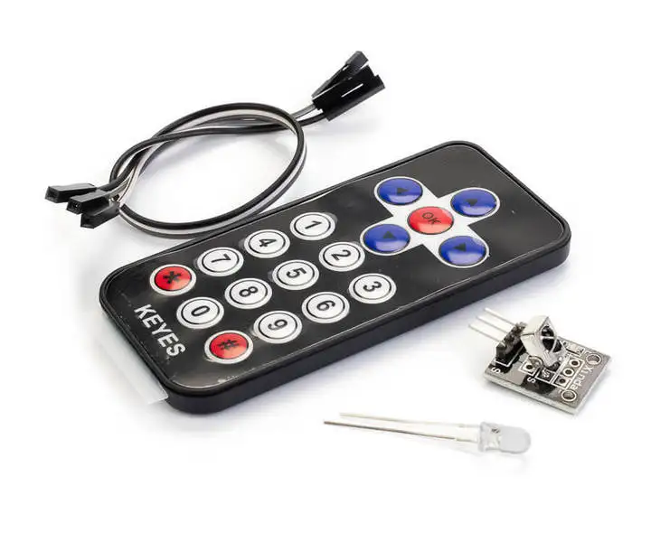 Инфракрасный пульт ДУ + приемник (комплект) | Электронные компоненты и