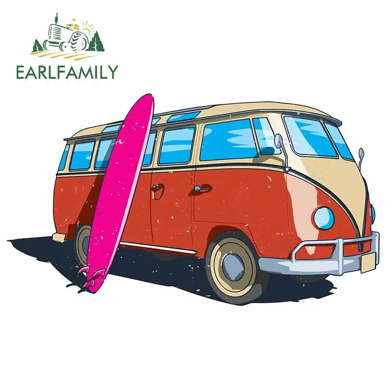 EARLFAMILY 13 см x 7 4 для серфинга Кемпер мотоцикла машина бампер окно наклейки