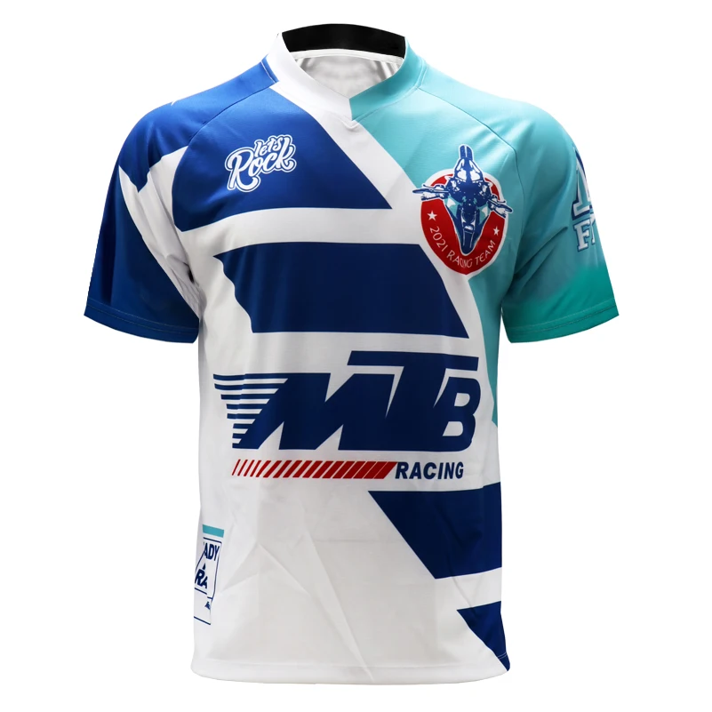 Футболка горного велосипеда Ретро футболка для влагопоглощающая и