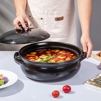 korean style gas induction cooker casserole pottery pot soup pot steamed rice braised heat resistant pot claypot rice claypot