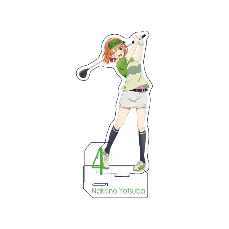 Аниме квинтуплет акриловая подставка брелок Nakano Ichika Nino Miku Yotsuba Itsuki коллекционный