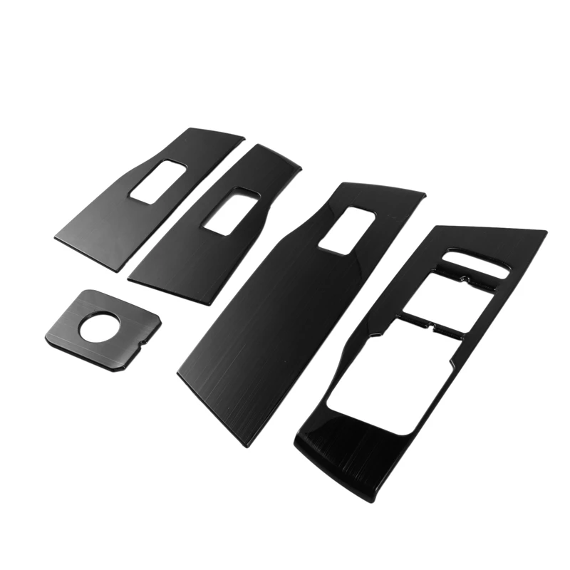 

Inner Door Armrest Window Lift Button Panel Molding Cover Trim Accessories for Polo 2019 2020 Car Styling