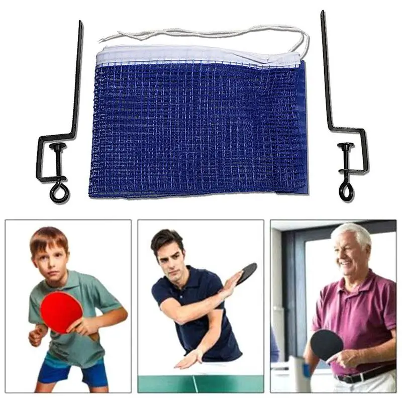 

Portable Table Tennis Net Set Pong Ball Fix Equipment Table Training Tennis Tennis Kit Net Accessories Table R1D8