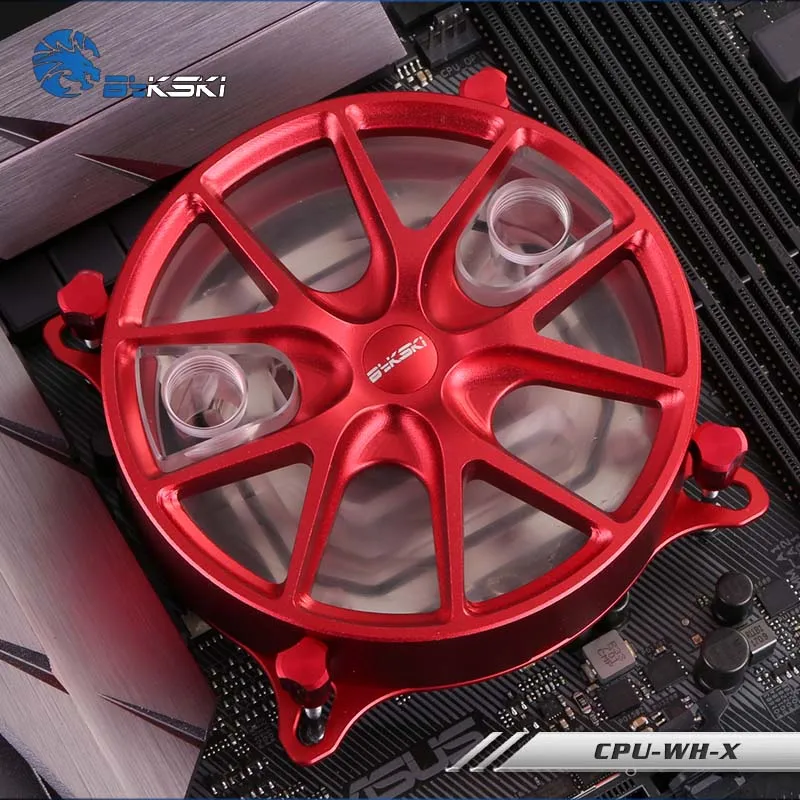 

Bykski CPU-WH-X Water block for cpu cooler lga 115X/2011 RBW Lighting System Water cooling pc for Inter