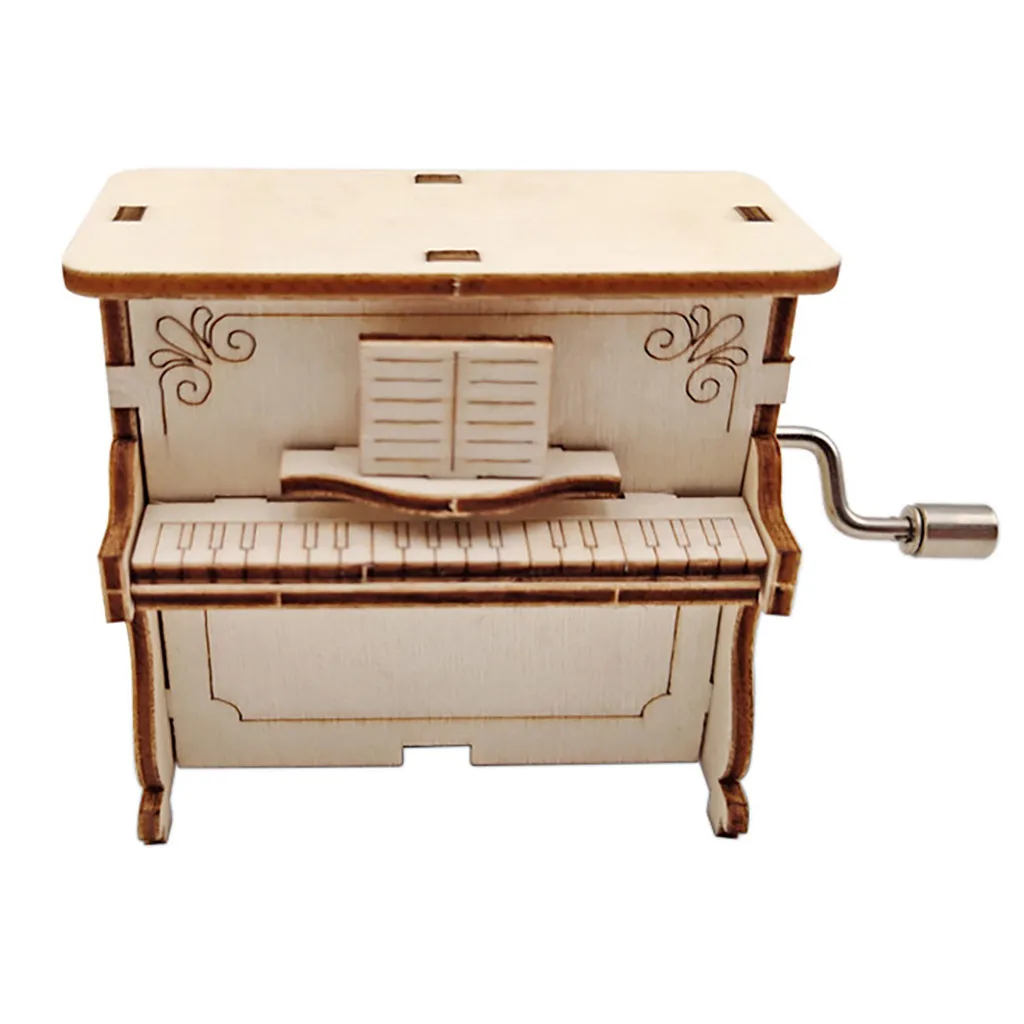 Деревянная музыкальная шкатулка с ручными коленями королевская богемная Игра