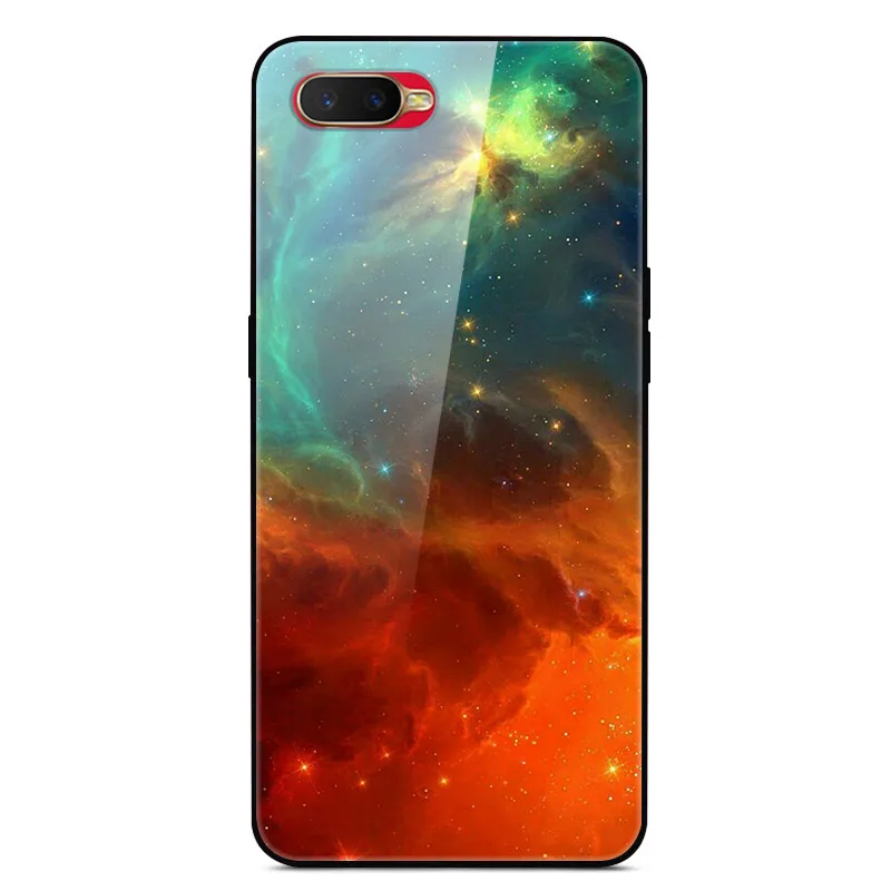 Чехол из закаленного стекла для OPPO RX17 Neo чехол силиконовый бампер жесткая стеклянная задняя крышка для OPPO RX17 Neo RX 17 Neo A1K AX7 Capas
