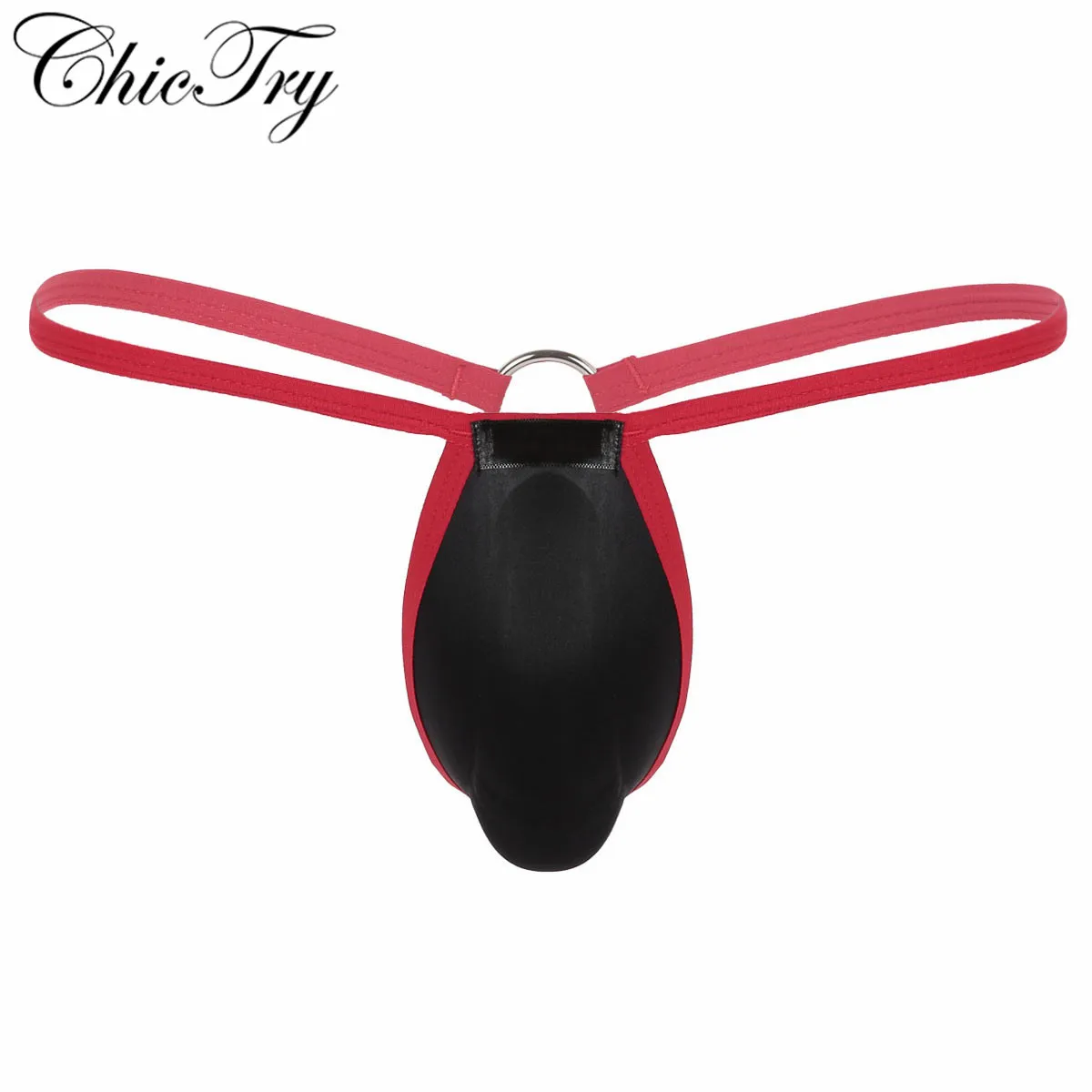 

Sexy Male Mens Low Rise U Shape Bulge Pouch T-back Athletic Supporters Jockstraps Hot Thong Briefs Underwear G-string Panties