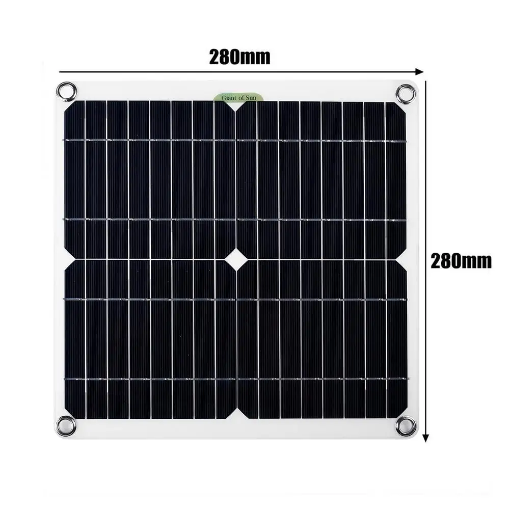 Набор солнечных панелей 80 Вт гибкая монокристаллическая солнечная панель с