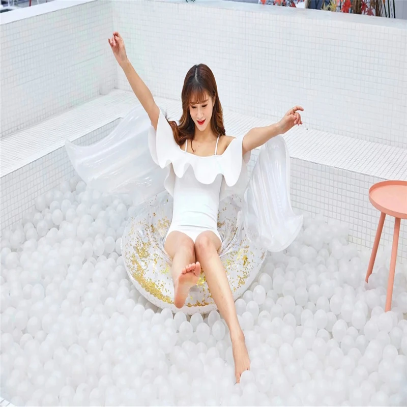 Розовые крылышки для взрослых плавающие в Интернете знаменитые летние надувные