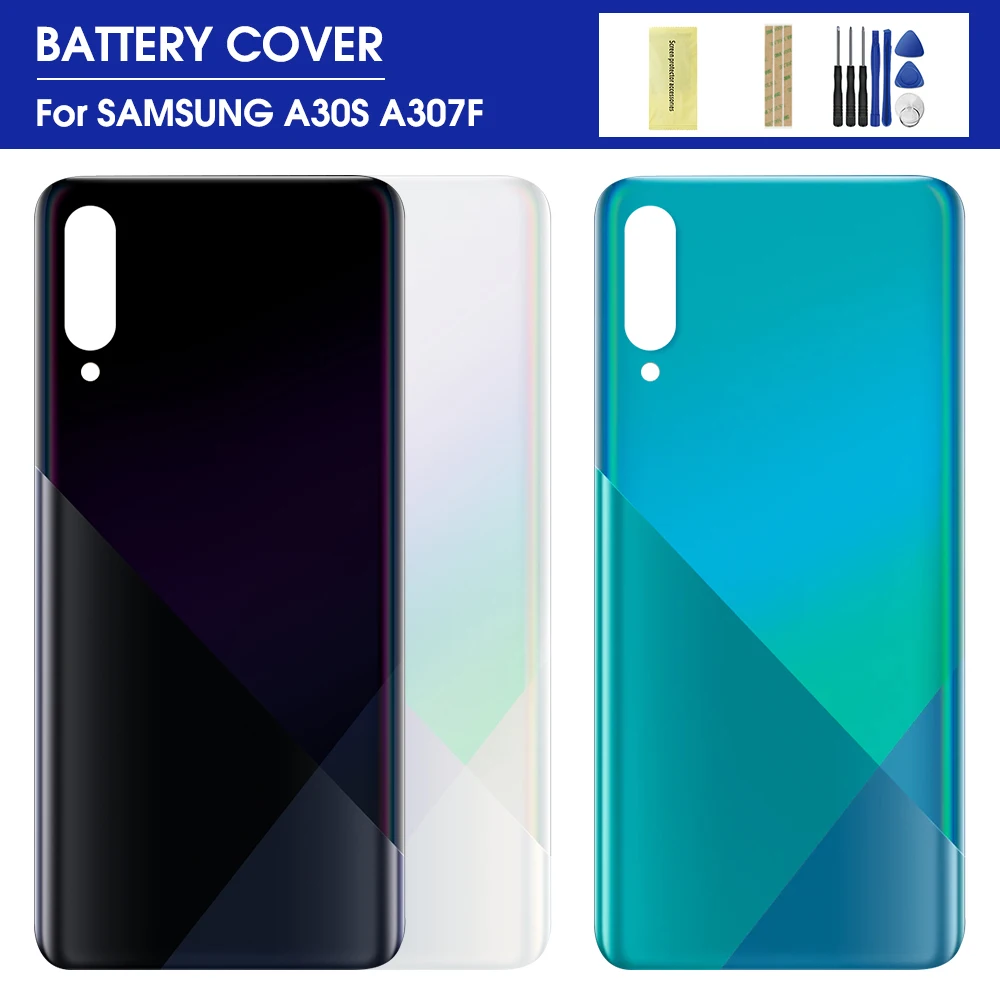 Чехол для Samsung Galaxy A30S задняя крышка с аккумулятором A307/DS A307F A307FD замена|Корпусы и