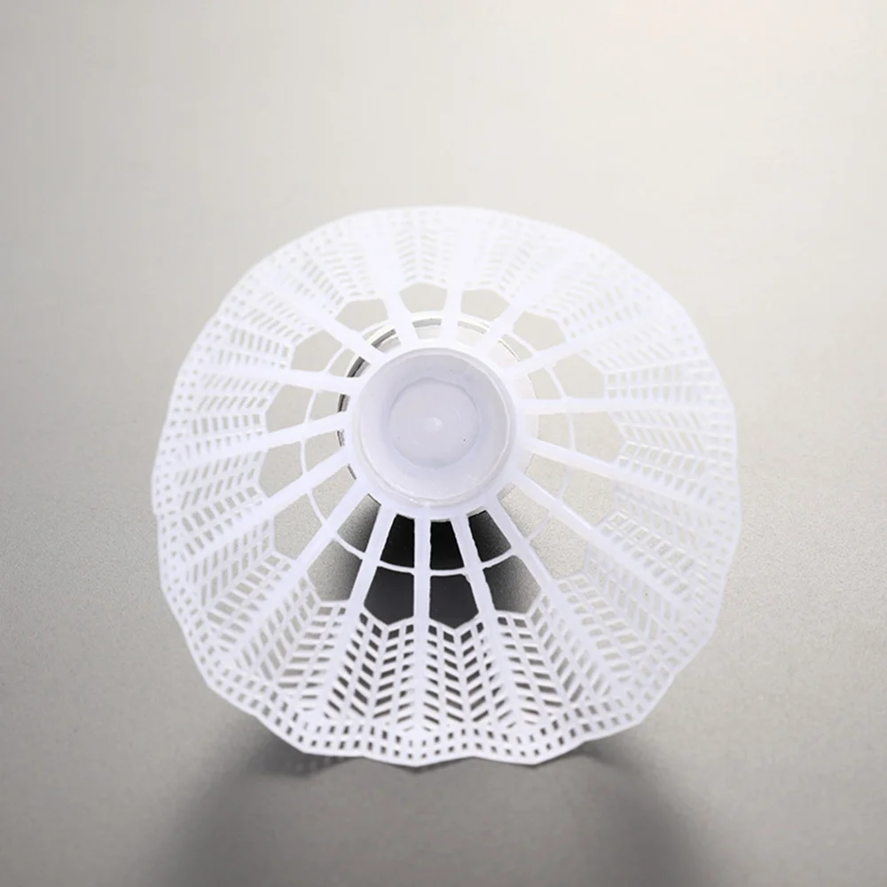 

12pcs Badminton Practical Shuttlecocks Sports Supplies Exercise Accessories for Indoor Outdoor Playing (White)