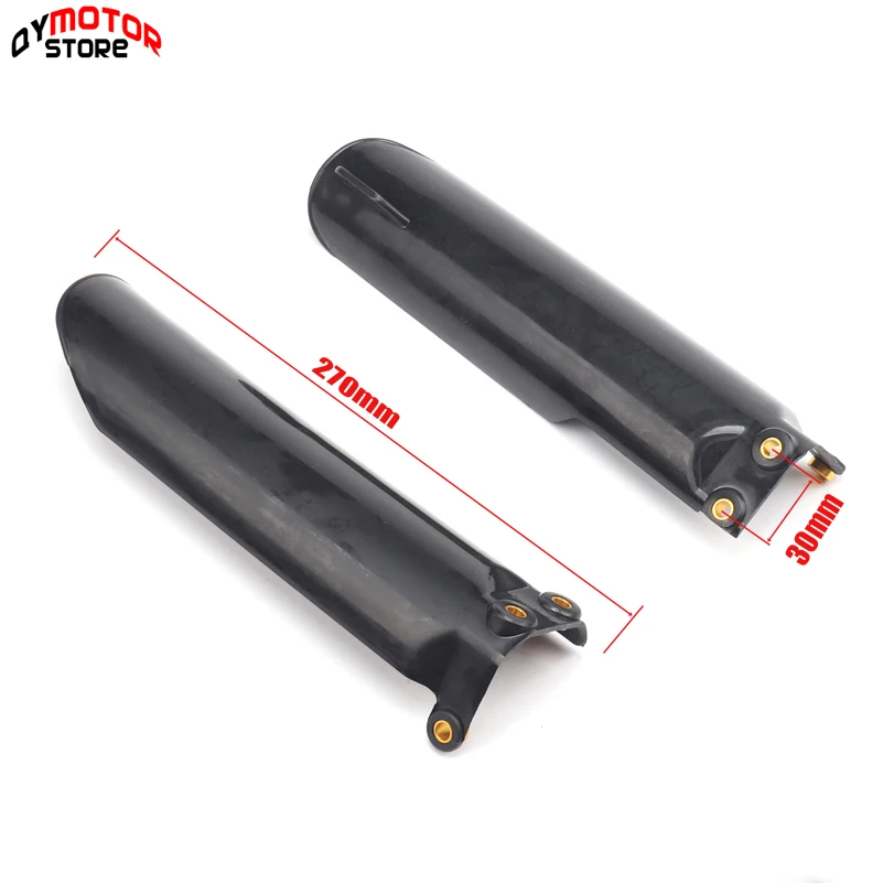 Черные накладки на ножки вилки для питбайка $ защитные защиты мотоцикла 140 куб. См