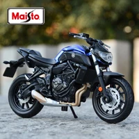 maisto 118 2018 yamaha mt07 static die cast vehicles collectible hobbies motorcycle model toys