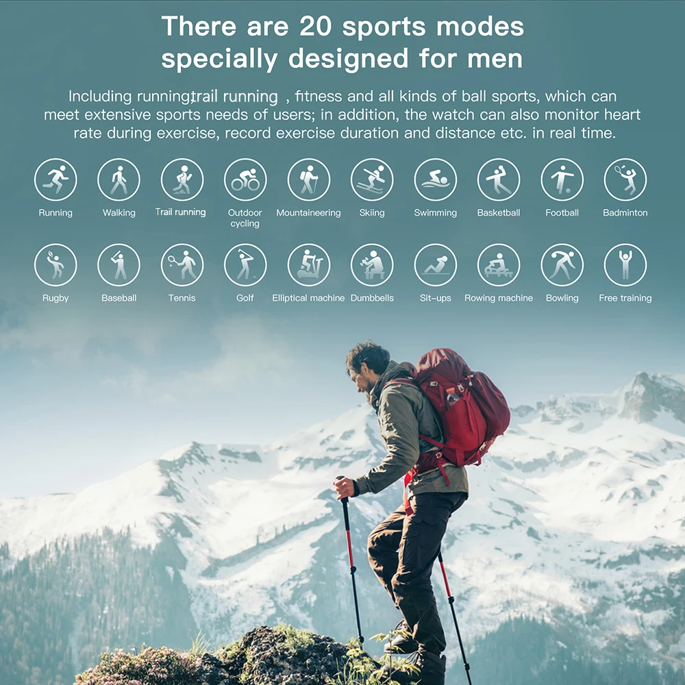 Новый KOSPET Raptor Смарт часы для мужчин 1 3 дюймов IPS сенсорный экран Экран фитнес