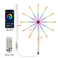 fireworks led strip light rgbic festoon dream color smd 5050 bluetooth app music control for christmas new year decoration