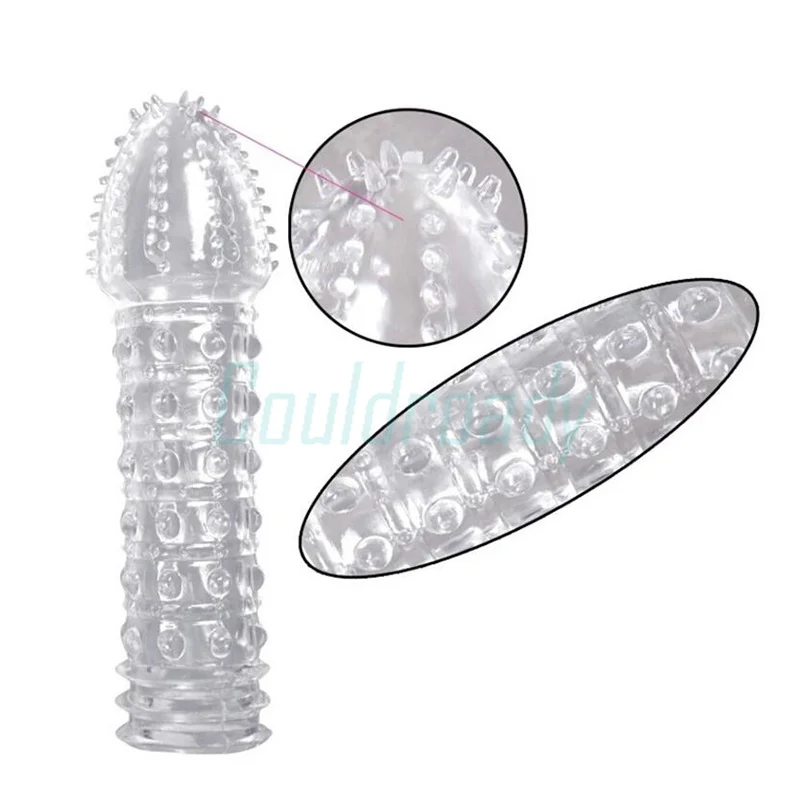 Многоразовый презерватив для продления эякуляции 1 шт. удлинитель пениса кольцо