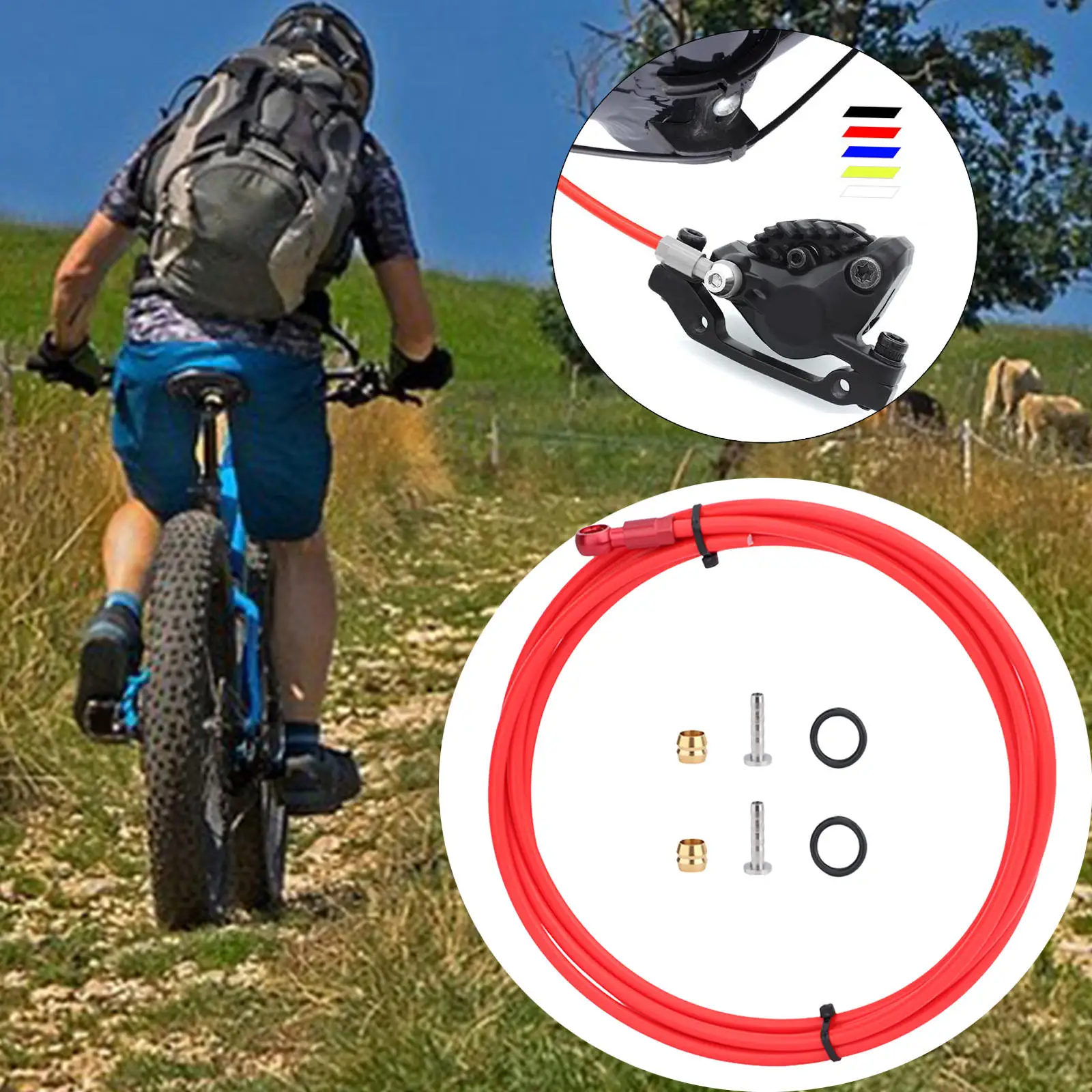 Велосипедный тормозной шланг MTB гидравлическая Дисковая тормозная трубка