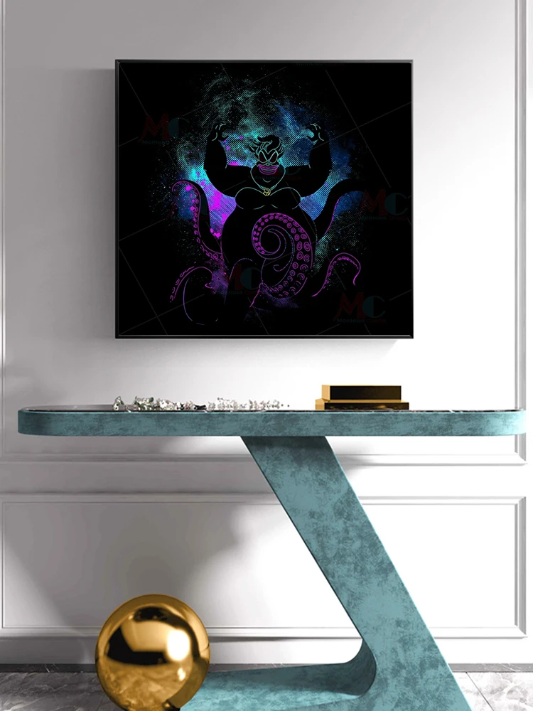 Brand new diamond painting black abstract art 5D DIY cartoon animal mosaic embroidery home decoration | Дом и сад