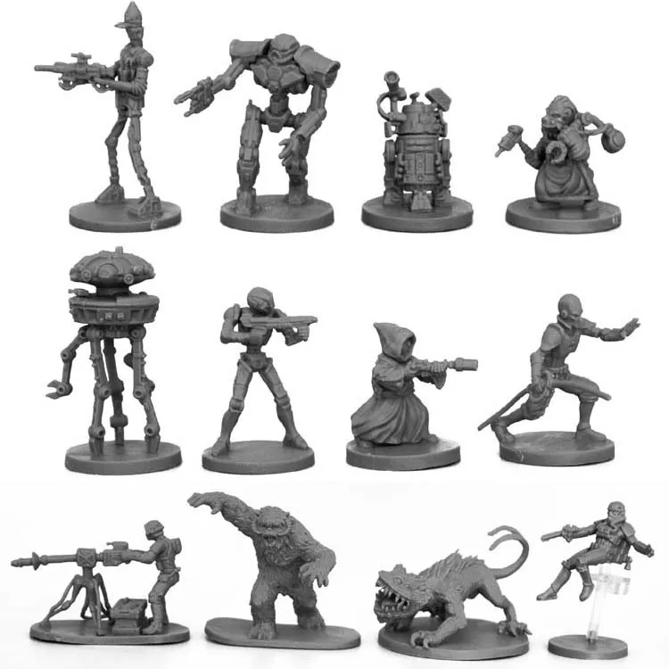 Wargame Масштаб 1:48 модельная фигурка из смолы Kit Робот миниатюрное статическое