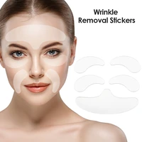 silicone anti wrinkle patches face forehead neck eye care sticker pad anti wrinkle aging skin lifting tool patch reusable beauty