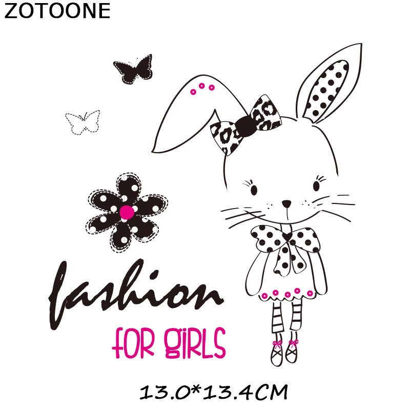 Нашивки ZOTOONE с надписью кошка для девочек термоклейкие милые наклейки милыми
