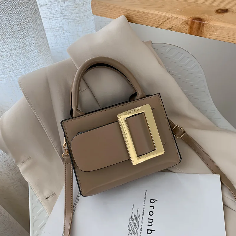 

Messenger Women One-shoulder Texture Solid Color Female Bag handbags women bags Dropshipping