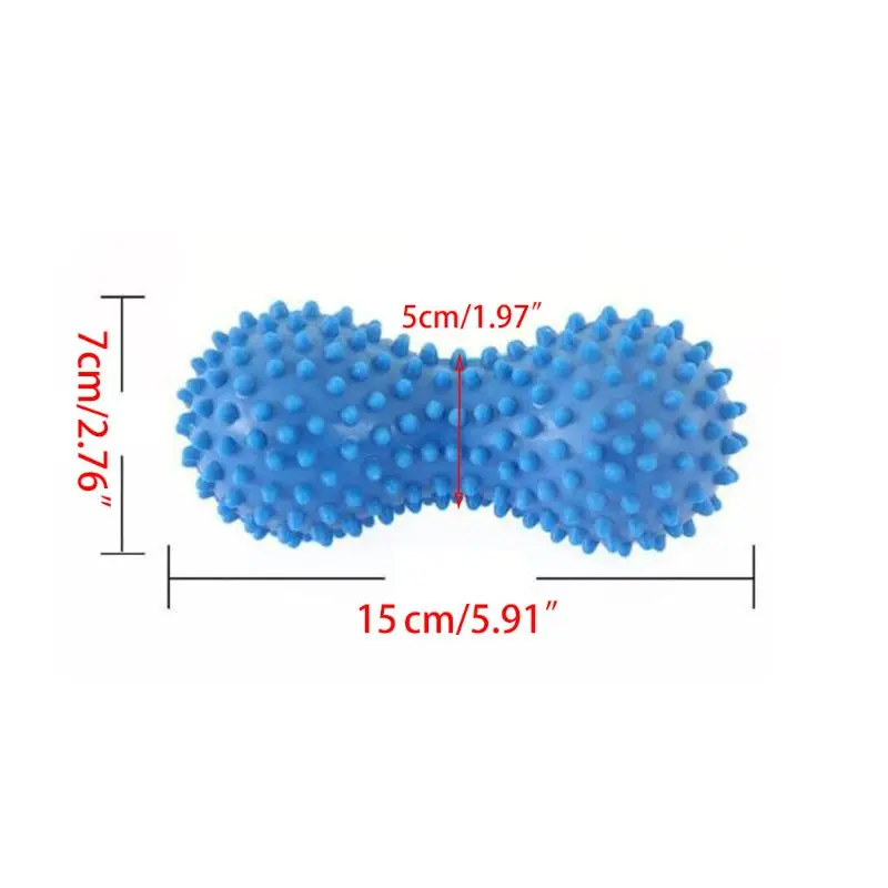 

Elbow Foot Massage Roller Ball Peanut Lacrosse Spiky Relief Relaxation Massager U2JD