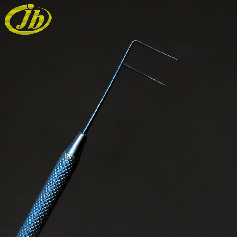 Dacryocyst retractor stainless steel ophthalmic instruments 9cm medical tools titanium alloy single-end