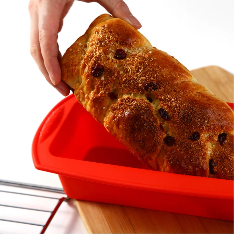 Силиконовая форма для торта пищевая прямоугольная силиконовая тостов формы