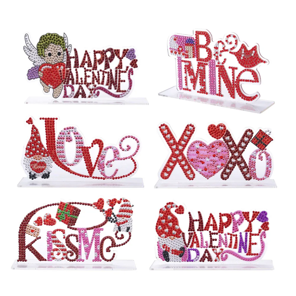 

5D алмазная живопись «сделай сам», украшения на День святого Валентина, мозаика, Набор для вышивки алмазами, картина Стразы «сделай сам»