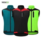 Жилет велосипедный WOSAWE, ветрозащитный, дышащий, светоотражающий