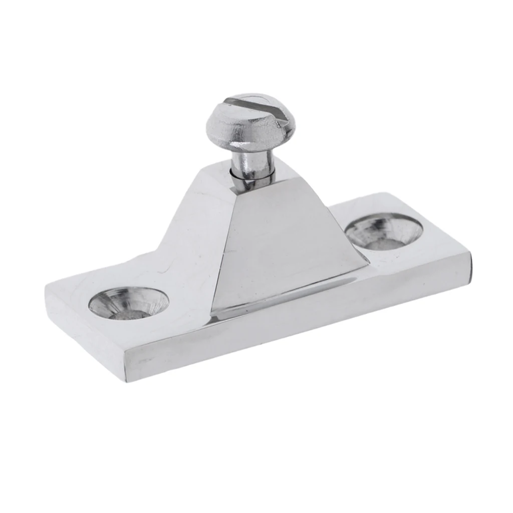 

Stainless Steel Side Mount Deck Hinge Boat Bimini Top Fitting Hardware