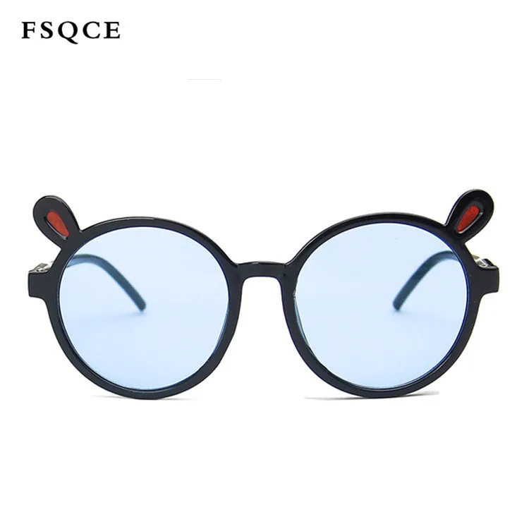 FSQCE 2020 классические новые детские солнцезащитные очки кошачий глаз модные для
