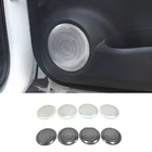 Для Nissan X-Trail, космического аппарата изгой, T32 2014-2019 аксессуары для двери автомобиля Динамик покрытие для стереосистемы аудио кольцо крышки отделкой стайлинга автомобилей 4 шт.