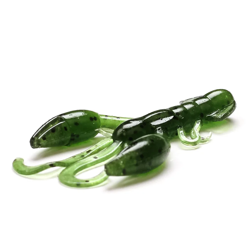 15 шт. креветка запах с солью Мягкая приманка для охоты рыбок Рыболовная Приманка 5