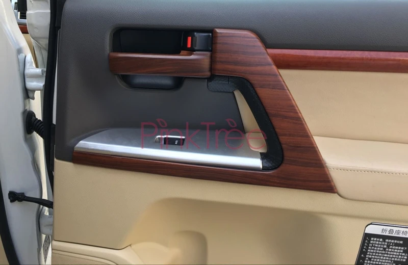 Деревянная цветная внутренняя формовка для Toyota Land Cuiser 200 2008 2015 2016 17 2018 крышка