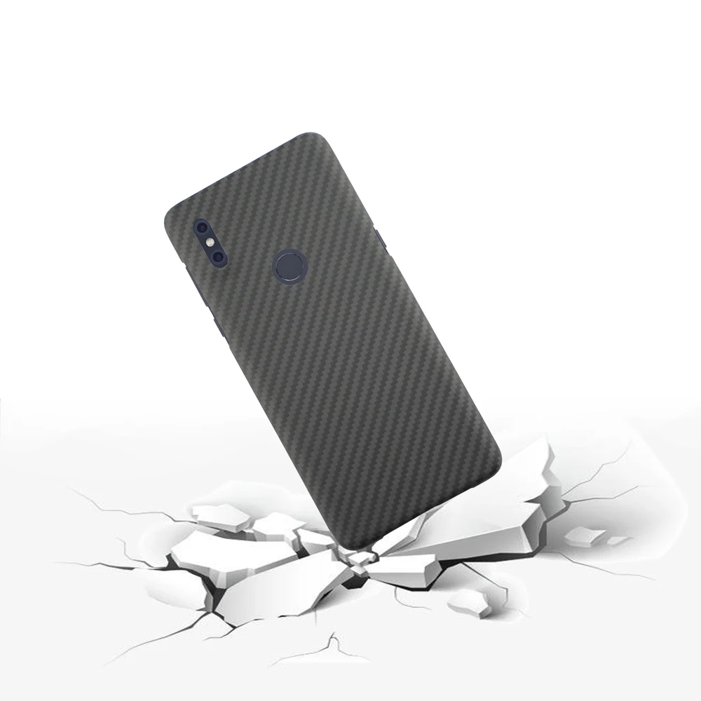 Чехол из углеродного волокна для телефона Xiaomi MIX3 тонкий и легкий материал